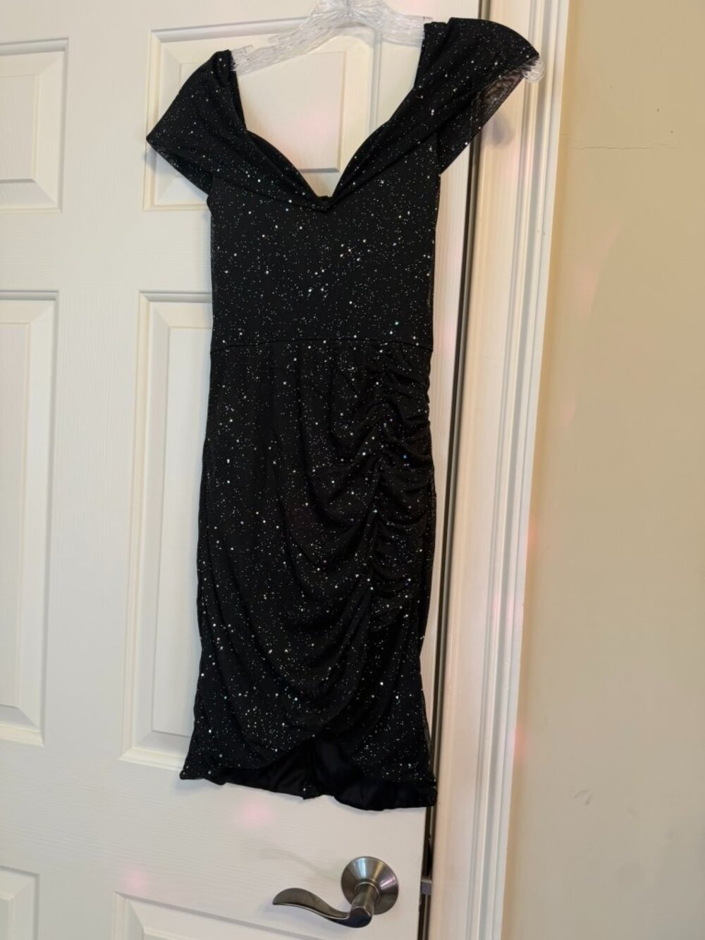 Black Sparkly Homecoming Prom Dress Size Small